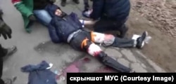 Скриншот видео МВД Беларуси