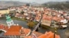 CZECH REPUBLIC --- Cesky Krumlov COVID-19 Tourism MYSTAY 